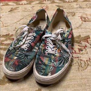 Floral Vans